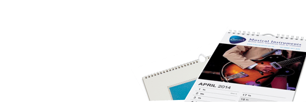 Calendari interamente personalizzati  A4 7pg con spirale metallica