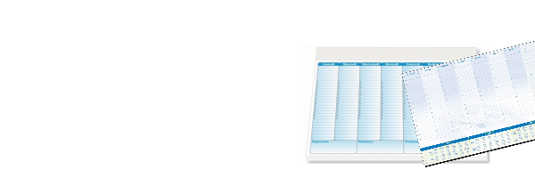 Sottomano planning da Scrivania A3 50 fogli