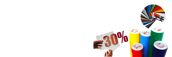 Scritte Adesive Prespaziate da intaglio Rosso