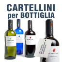 Cartellino per bottiglia cordonato con foro da 5 mm
f.to aperto 11 x 8,5 cm chiuso  5,5 x 8,5 cm
adatti per tutti i tipi di bottiglia olio e vino
Attira l'attenzione del consumatore per il prodotto
e contribuisce a promuovere il vostro marchio