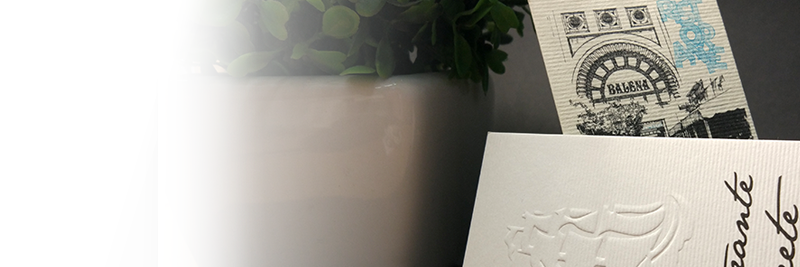 Biglietti da Visita 85x55 Cartoncino Dali Bianco