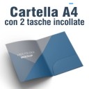 Cartella A4 - 2 tasche incollate