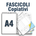 Stampa A4 - Fascicoli Carta Autocopiante