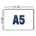 A5 Orizzontale - (21.00 x 14.80 cm)