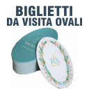 Stampa Biglietti da Visita OVALI