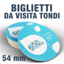 Stampa Biglietti da Visita TONDI