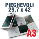 Stampa Pieghevoli A3