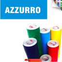 Stampa Pvc Adesivo Azzurro