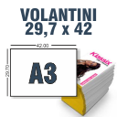 Stampa Volantini A3 - 29.7 x 42 cm